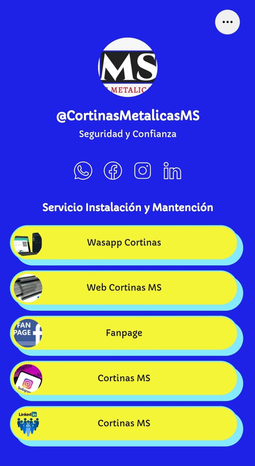 Cortinas Metálicas MS